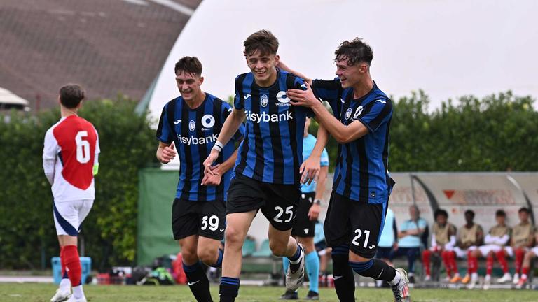 Steffanoni Federico goal 3-0 esultanza - Youth League Atalanta vs Arsenal 19-09-2024 052