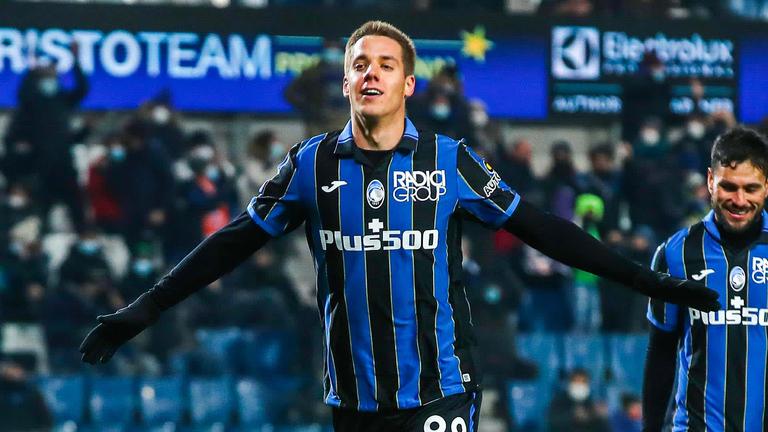 Atalanta-Venezia, l’esultanza di Mario Pašalić dopo la tripletta