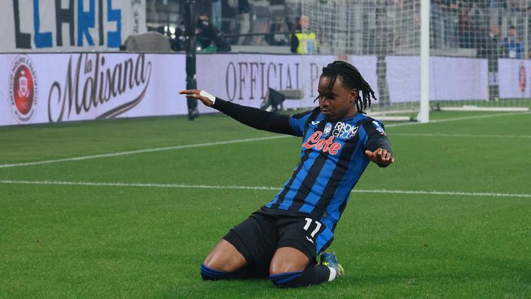 lookman ademola-Serie A Enilive 2024-25 giornata 36 Atalanta-Roma_0012