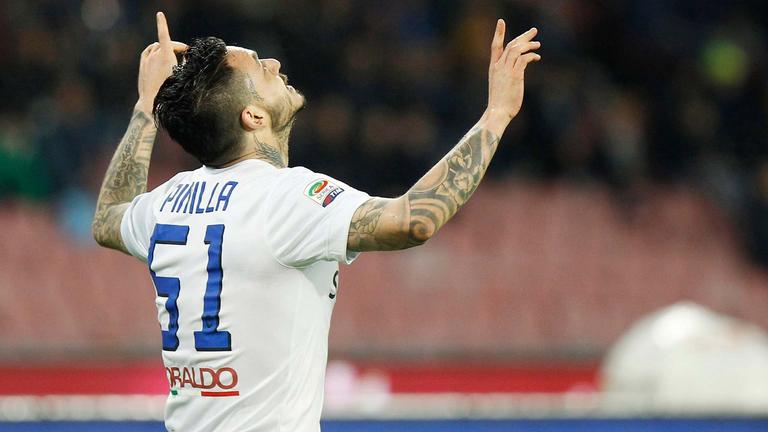 Napoli-Atalanta, Pinilla