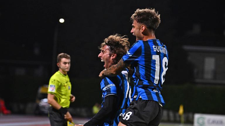 Cortinovis Alessandro goal 1-1 esultanza - Atalanta U23 - Casarano 29-08-2025 096