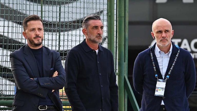 Gatti Fabio, Modesto Francesco e Percassi Luca - Atalanta U23 vs Pergolettese 25-09-2024 008