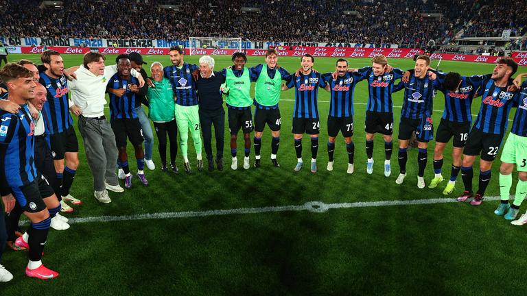 festa a fine partita-Serie A Enilive 2024-25 giornata 36 Atalanta-Roma_0157
