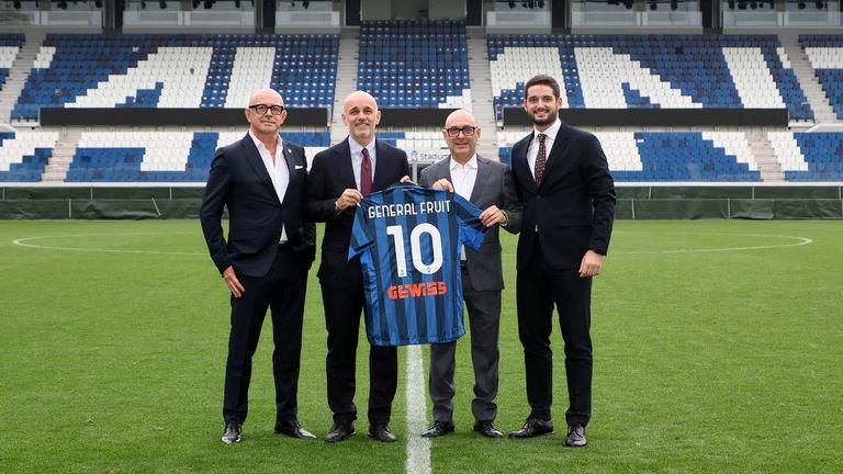 Atalanta e General Fruit, rinnovo partnership per altre due stagioni