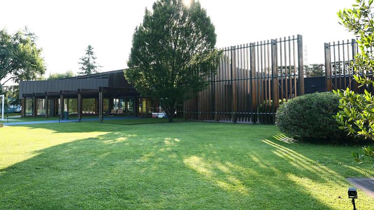 L'interno del Centro Sportivo Bortolotti
