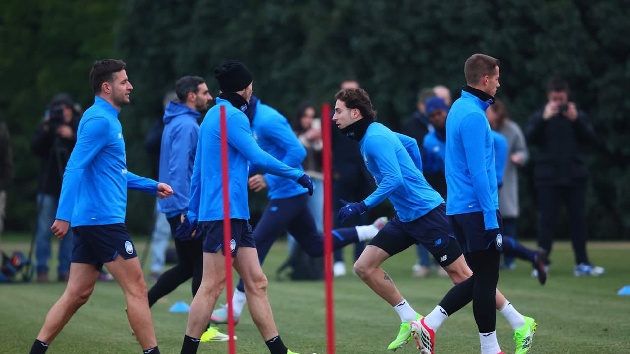 Atalanta-Athletic Club, l'allenamento della vigilia | UCL MD7 League Phase