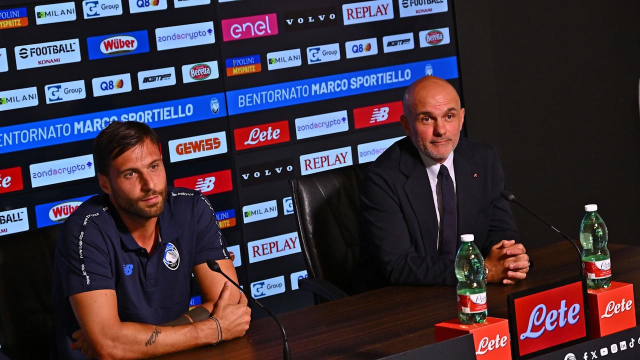 Marco Sportiello, la presentazione ufficiale