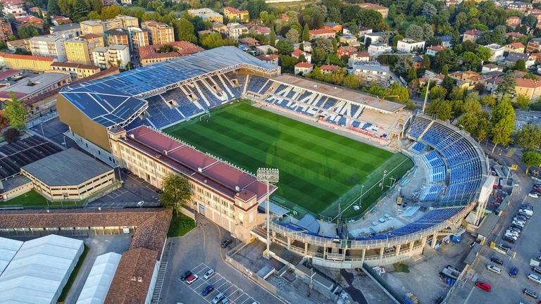 Gewiss Stadium, vista dall’alto