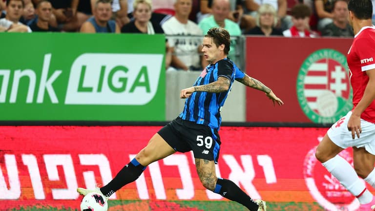 zalewski nicola-Playoff UECL Hapoel Tel-Aviv vs Atalanta-0009
