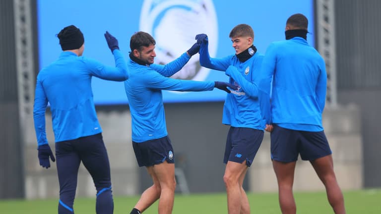 Training-UCL MD8 Union Saint-Gilloise-Atalanta0731