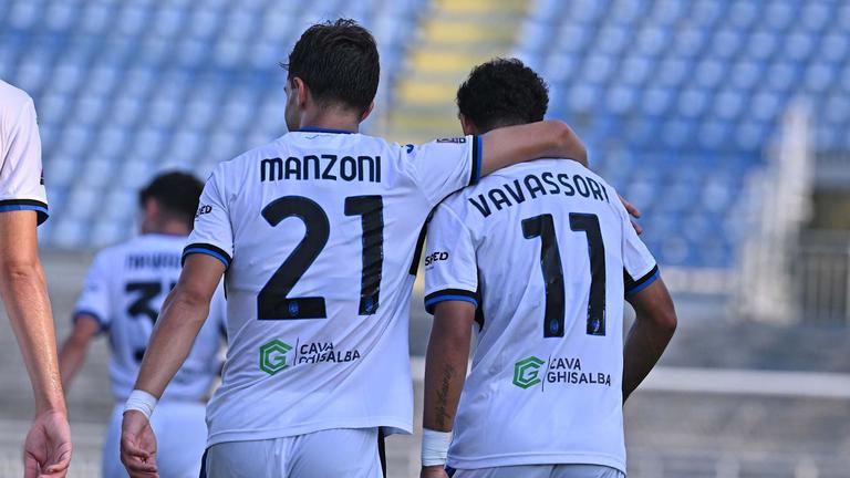 goal 0-1 Vavassori Dominic esultanza - Novara vs Atalanta U23 01-09-2024 - 058