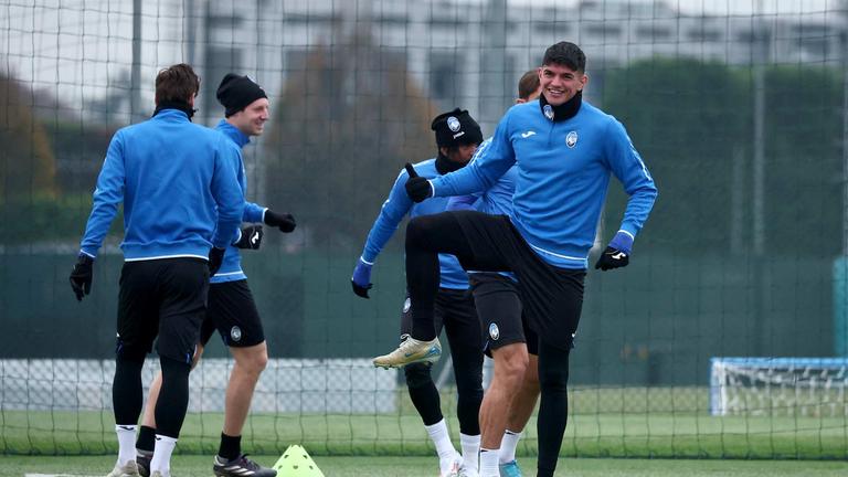 bellanova-during UCL MD5 Young Boys - Atalanta training-0023