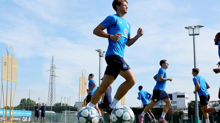 MD1 Uefa Champions League Phase  - Atalanta training session _0015