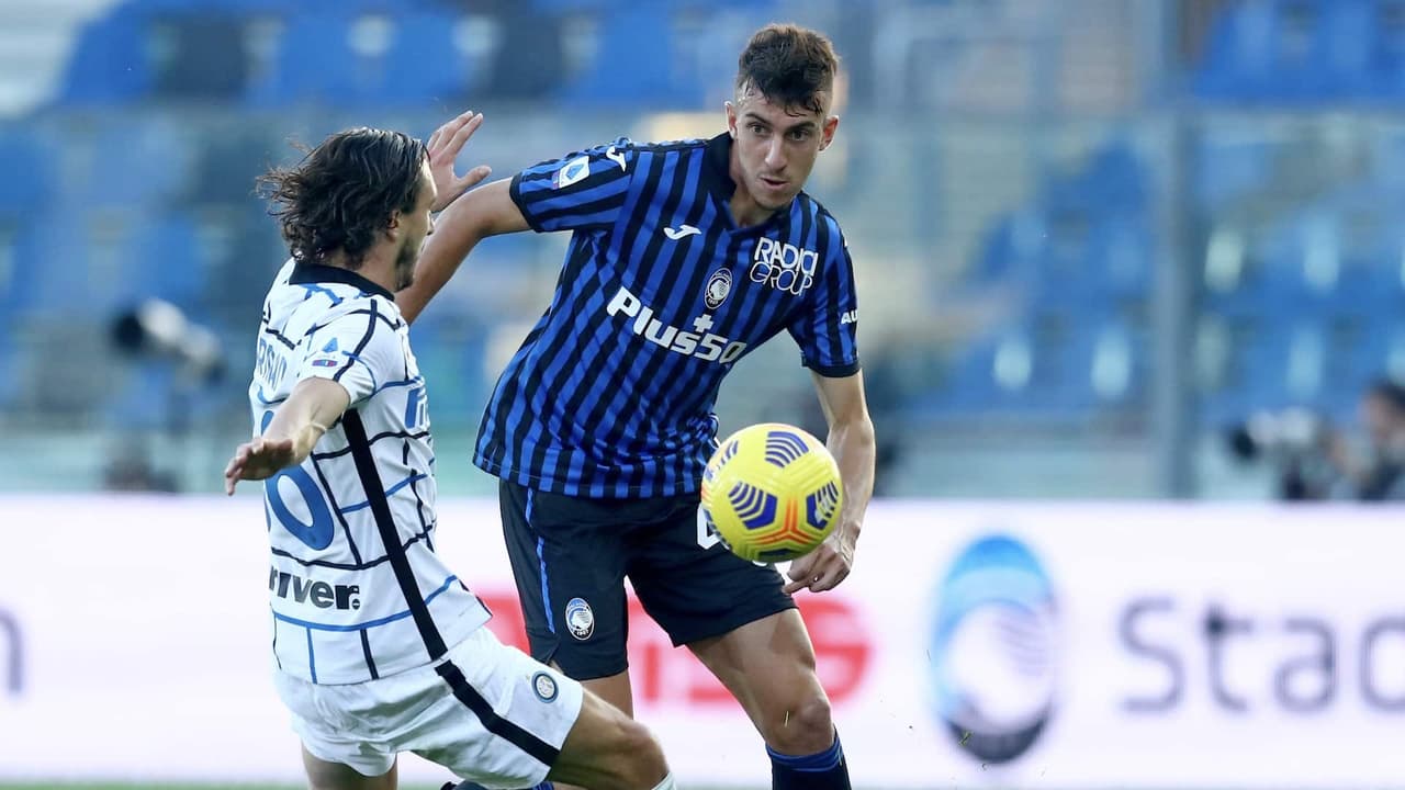 Matteo Ruggeri, prima presenza in Serie A
