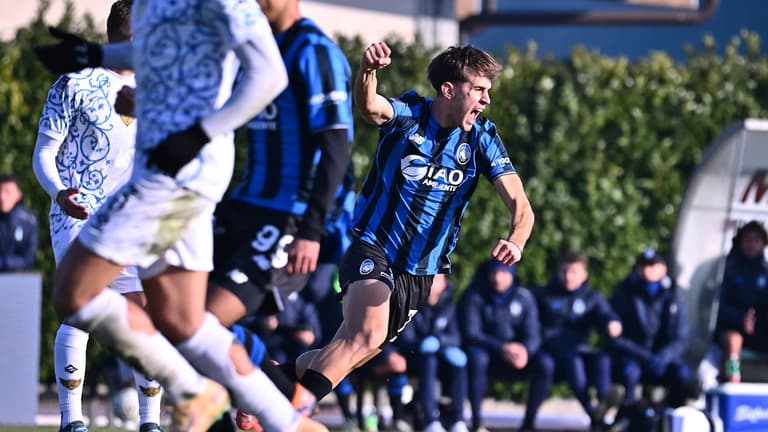 Manzoni Alberto goal 1-2 esultanza - Atalanta U23 - Latina 04-01-2026 123