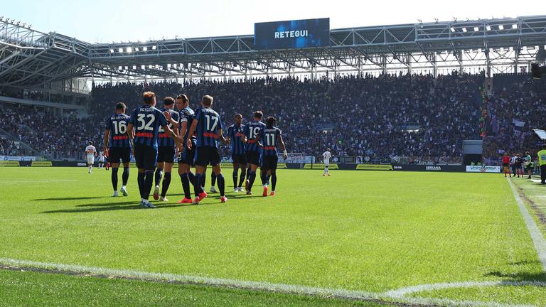 retegui dopogol-campionato serie a 2024 - 25 -giornata 4 atalanta - fiorentina-_0030