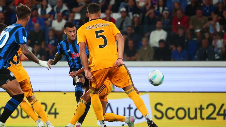 Serie A Enilive 2025-26 giornata 1 Atalanta-Pisa - gol scamacca gianluca018