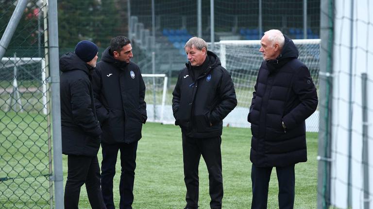 antonio percassi-during UCL MD5 Young Boys - Atalanta training-0001