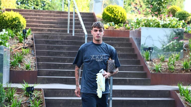 Preseason 2025/26 - L'arrivo a Zingonia di Daniel Maldini