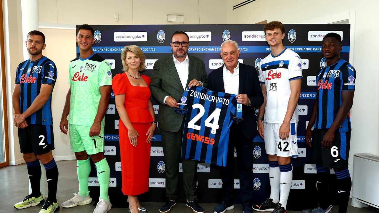 zondacrypto è Sleeve Partner Atalanta