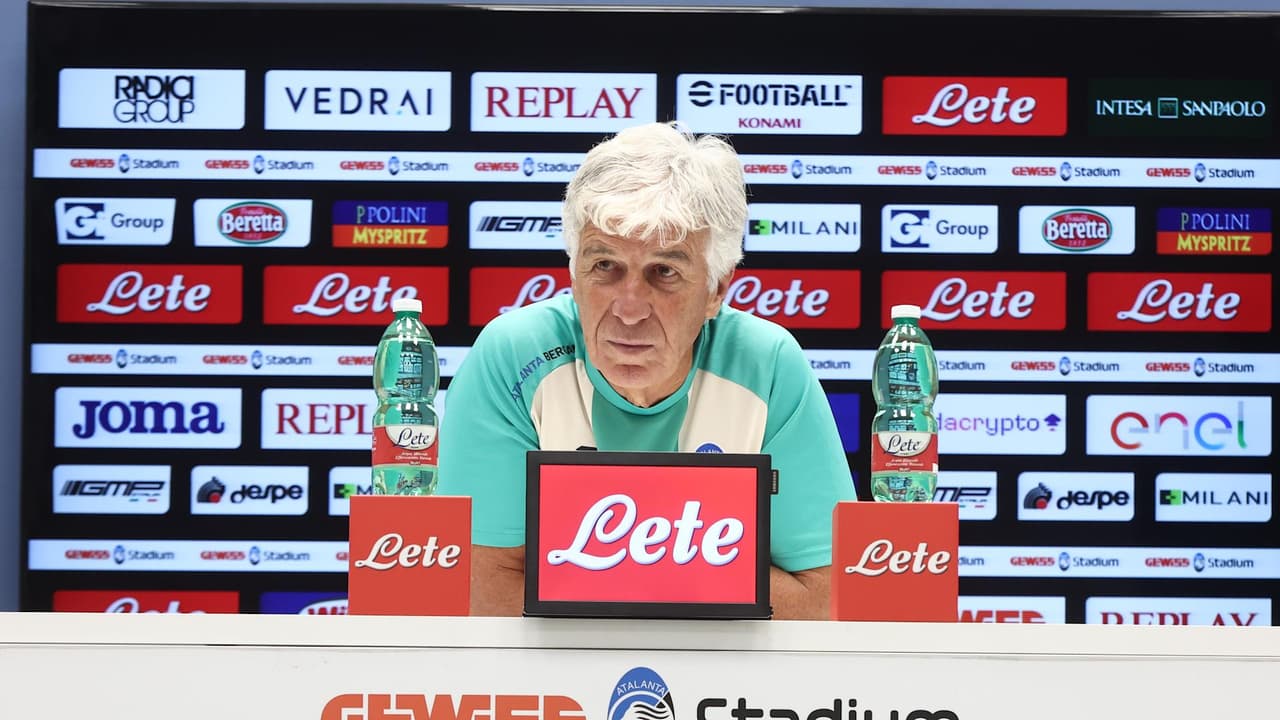 Atalanta-Fiorentina: la conferenza stampa di Gasperini