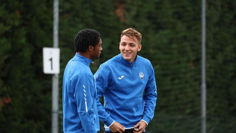 Cuadrado-Retegui UCL MD2 Training Shakhtar-Atalanta