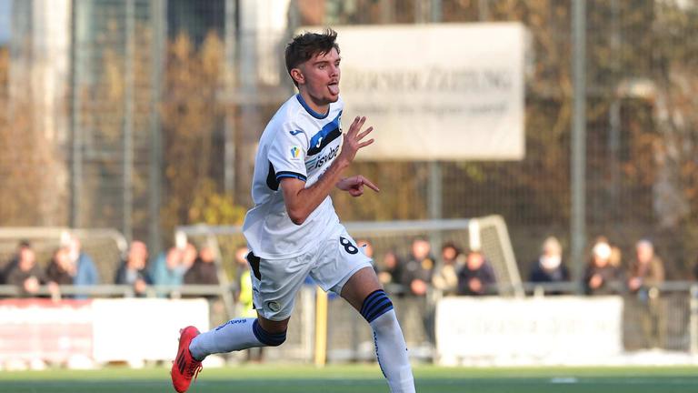 Lorenzo Riccio dopogol 2-3-Youth League Young Boys - Atalanta-0082