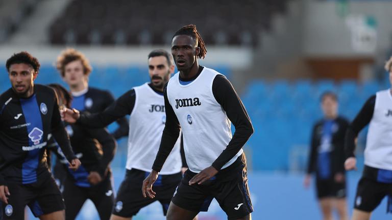 training-Italian EA Sports FC Supercup Semifinal Inter-Atalanta _0081