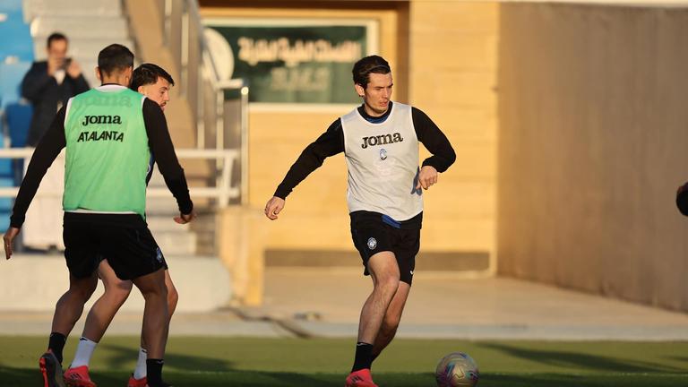 training-Italian EA Sports FC Supercup Semifinal Inter-Atalanta _0060