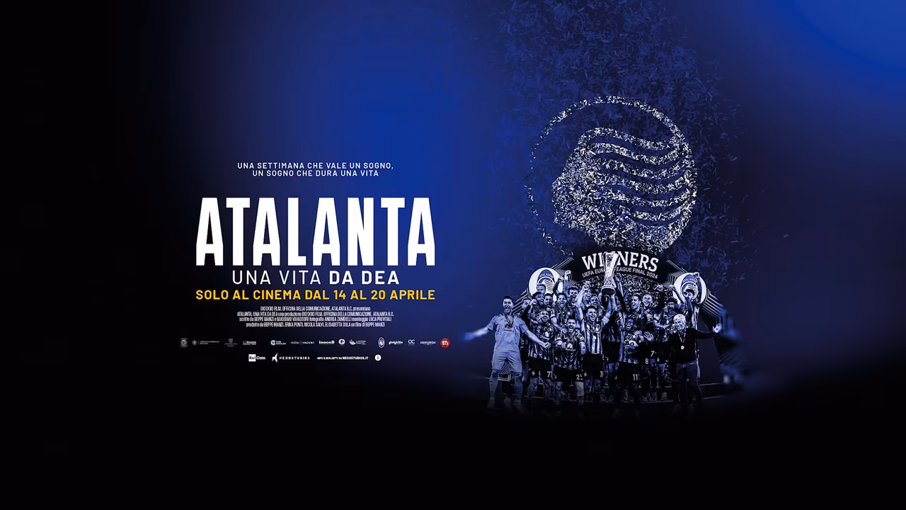 "Atalanta. Una vita da Dea" conto alla rovescia per la proiezione nelle sale