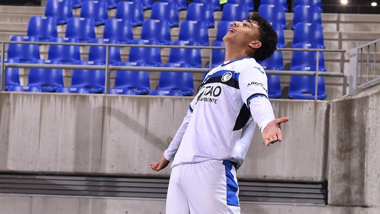 Vavassori Dominic goal 1-3 esultanza - Playoff - AlbinoLeffe vs Atalanta U23 07-05-2025 160