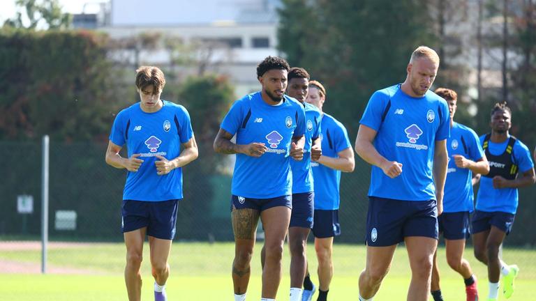 preseason-2025-2026-zingonia-1° allenamento-ederson-bakker-palestra