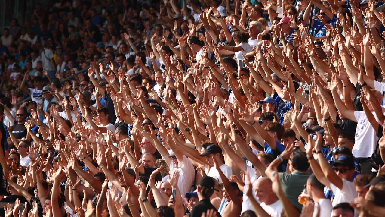 Mercoledì 13 alle 18 allenamento a porte aperte allo stadio di Bergamo