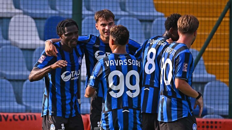 Cisse Moustapha goal 0-1 esultanza - Giana Erminio vs Atalanta U23 16-08-2025 086