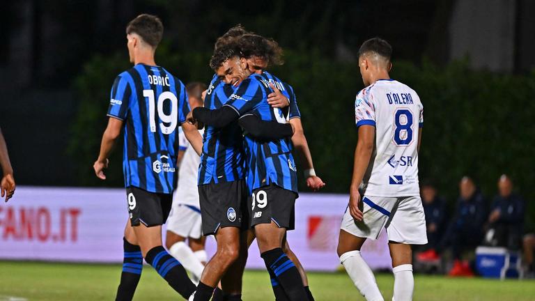 Vavassori Dominic goal 2-1 esultanza con Cortinovis Alessandro (sx) - Atalanta U23 - Casarano 29-08-2025 105