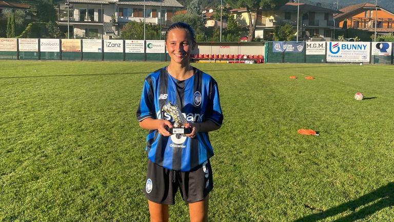 U17 femminile Saccomandi premio miglior giocatrice torneo Le Rose del Moscato