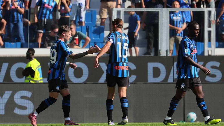 Serie A Enilive 2025-26 giornata 3 Atalanta-Lecce - dopogol zalewski nicola-_0058