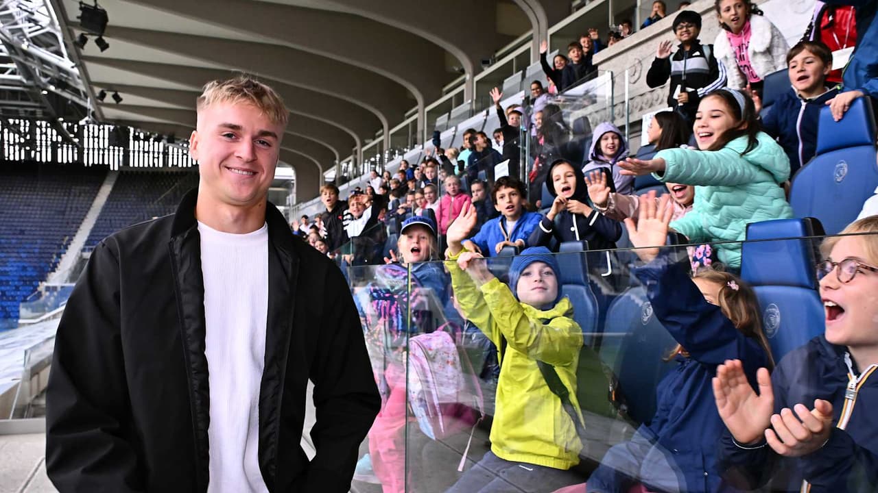 Piotr Pardel ospite del 1° appuntamento de "La Scuola allo Stadio" 2025/26 