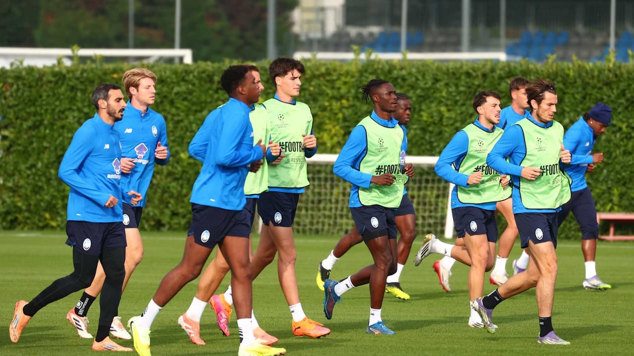 Atalanta-Slavia Praga, l'allenamento della vigilia | UCL MD3 League Phase