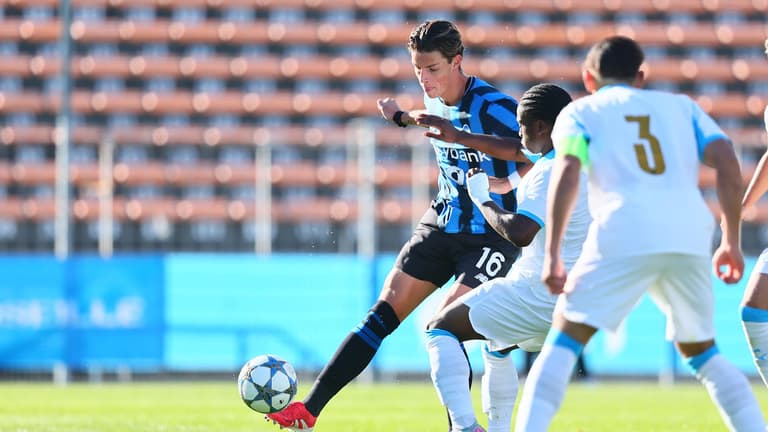 Ruiz De Valdivia Martinez Gerard -UEFA Youth League R4 OM - Atalanta -0247