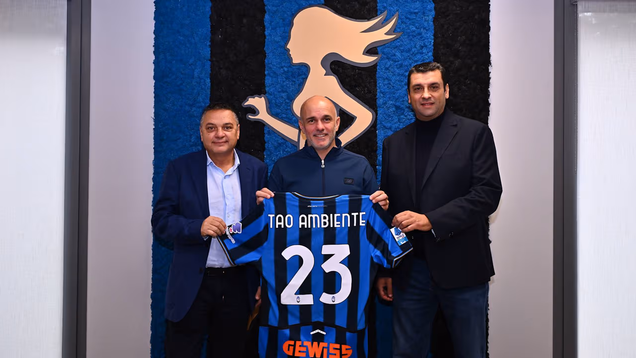 Atalanta e Tao Ambiente, sponsorizzazione rinnovata