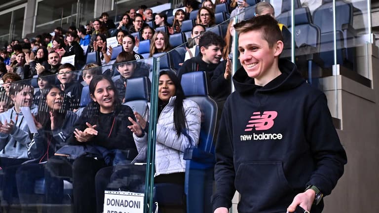 Davide Magnini - La scuola allo stadio 14-11-2025 045