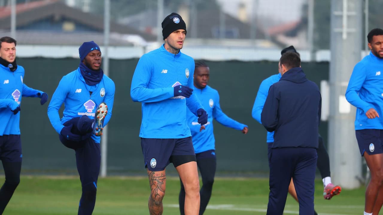 Seduta pomeridiana per iniziare a preparare il match contro la Fiorentina