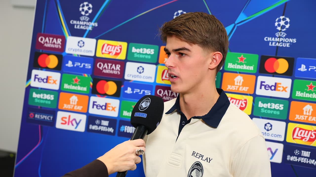 Atalanta-Chelsea, Charles De Ketelaere: "Dobbiamo essere fiduciosi, ma anche molto attenti" | UCL MD6 League Phase