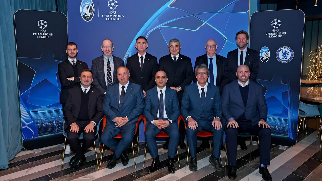 Atalanta-Chelsea, il pranzo ufficiale