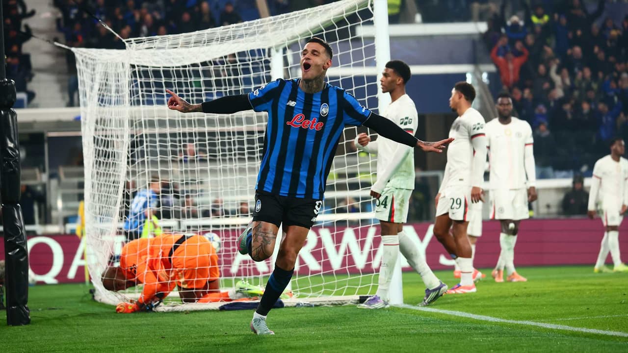 Atalanta-Chelsea 2-1, la cronaca testuale