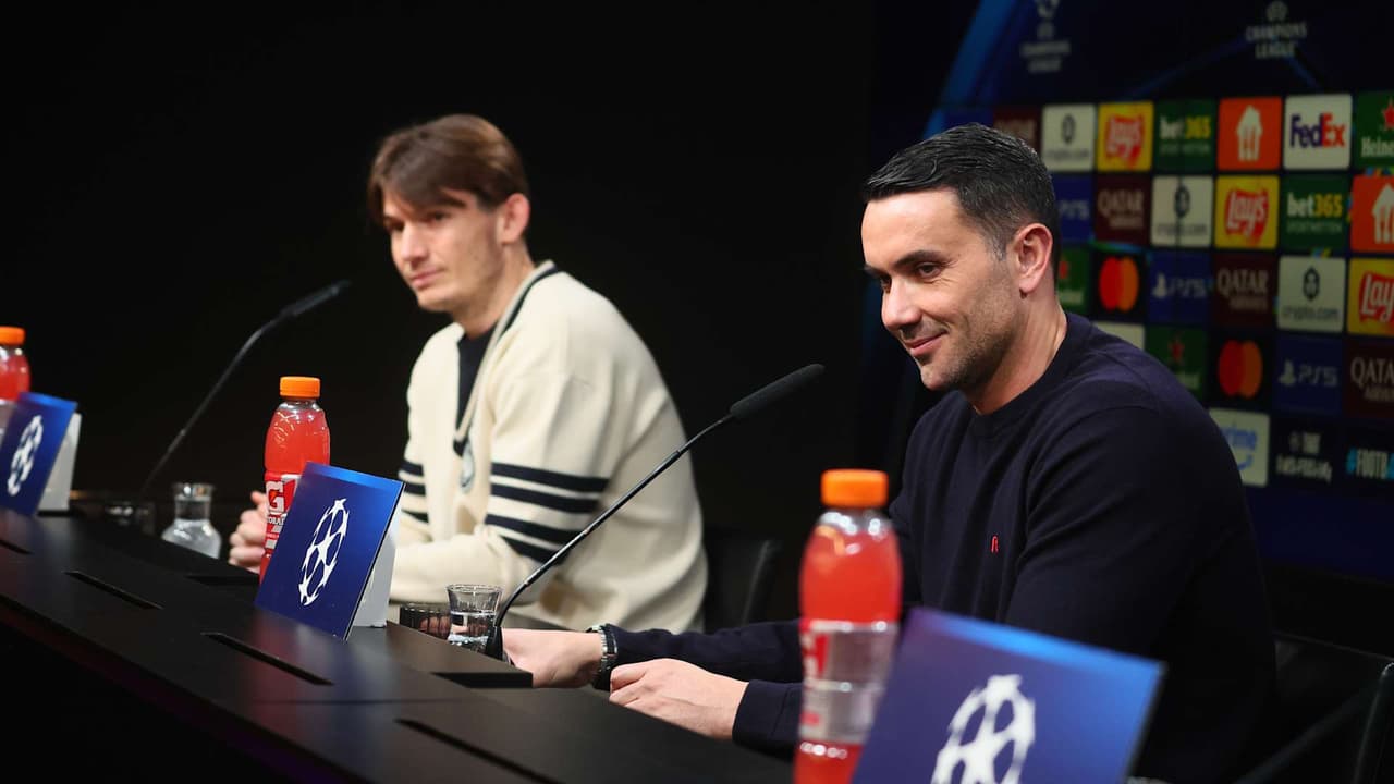 BVB-Atalanta, la conferenza stampa di Palladino e De Roon | UCL andata playoff