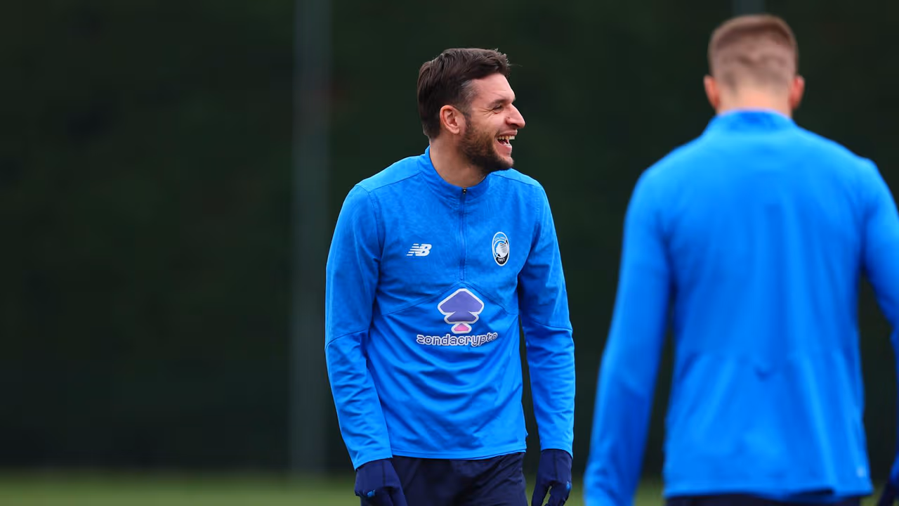 Allenamento mattutino con vista sul ritorno dei playoff di UCL