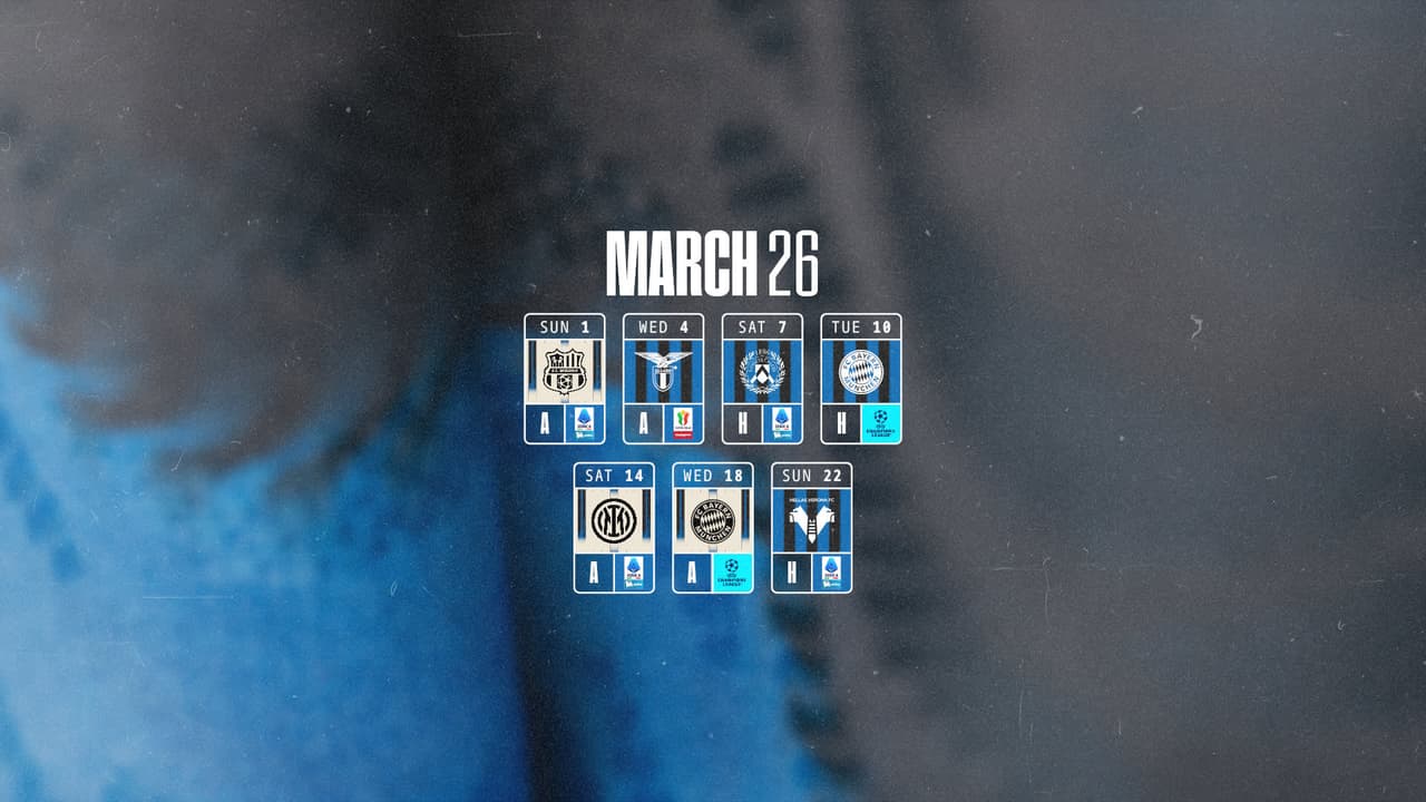 Gli impegni del mese, Marzo