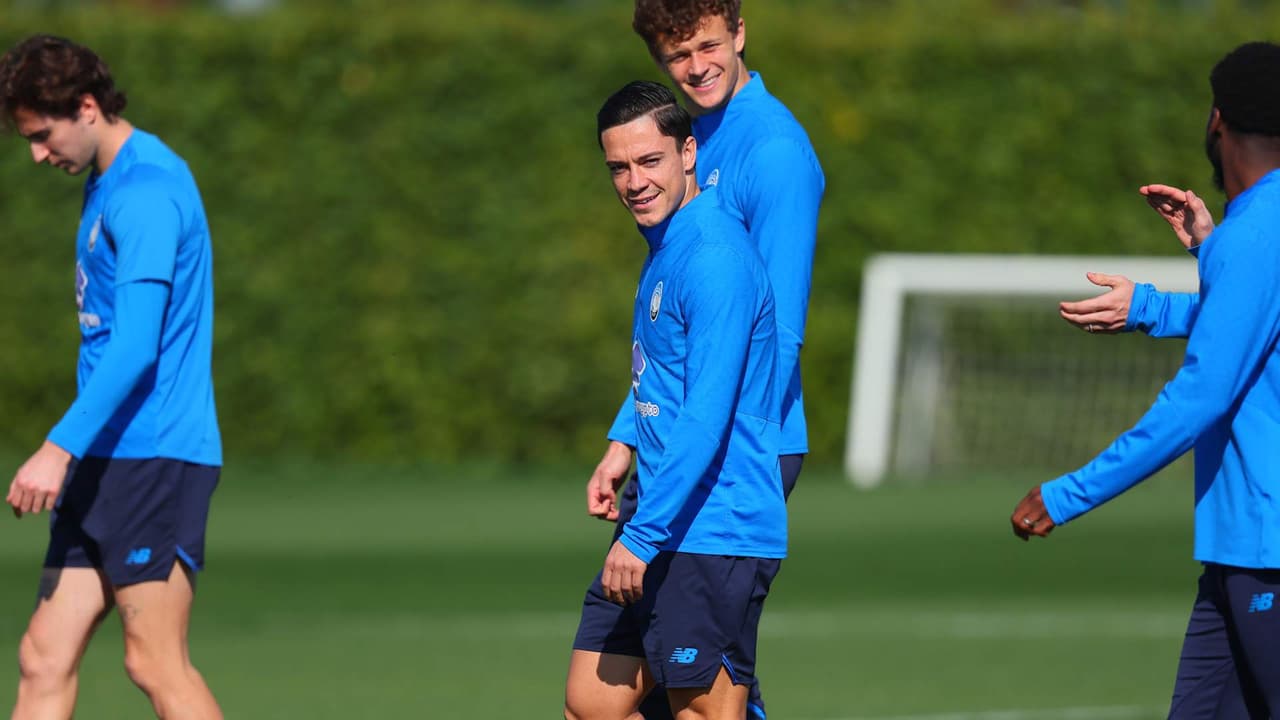 Allenamento in tarda mattinata al Centro Bortolotti